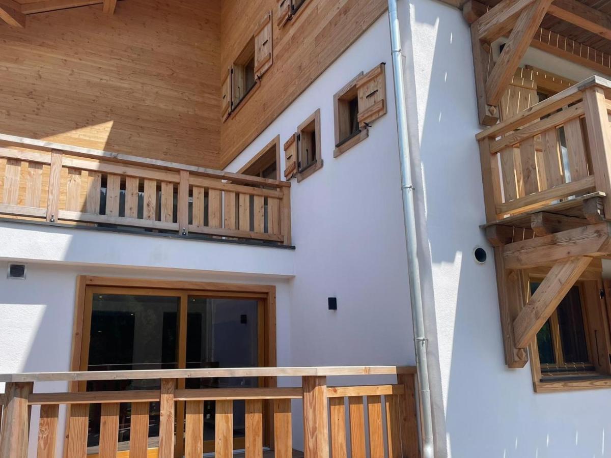 Ferienwohnung Le Petit Cham - Cosy And Stylist With Balcony View Morzine Exterior foto
